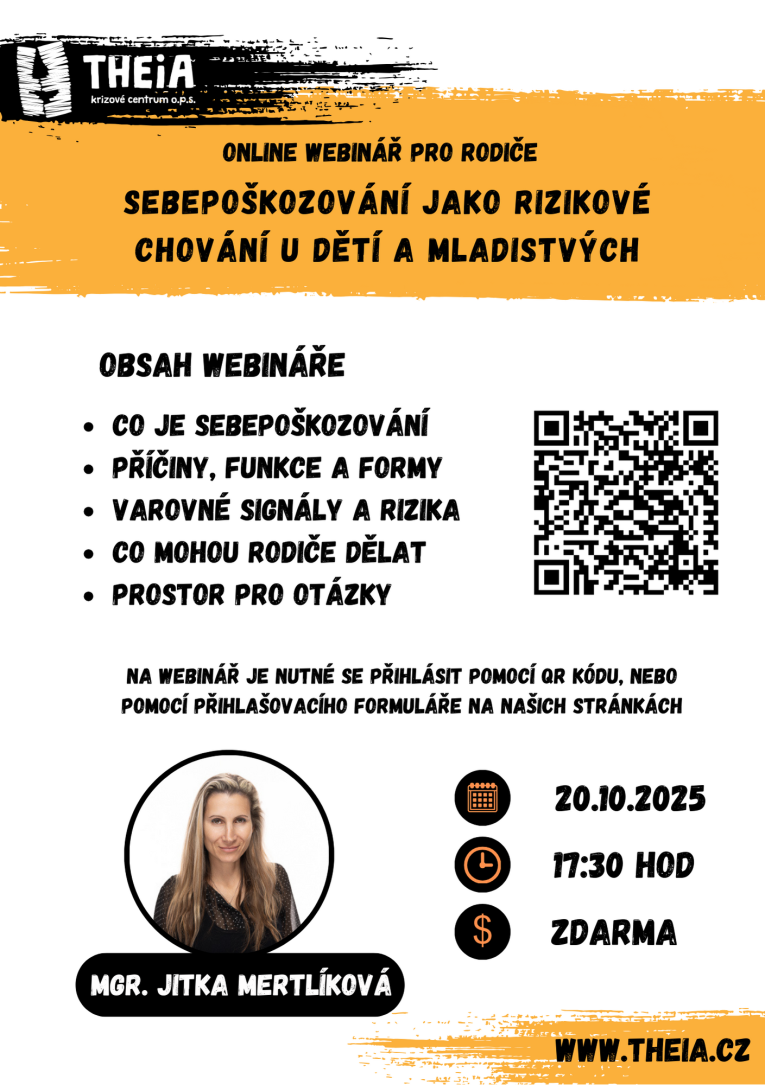 Sebepoškozování jako rizikové chování u dětí a mladistvých